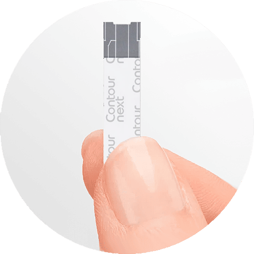 Krupni plan testne trakice CONTOUR NEXT